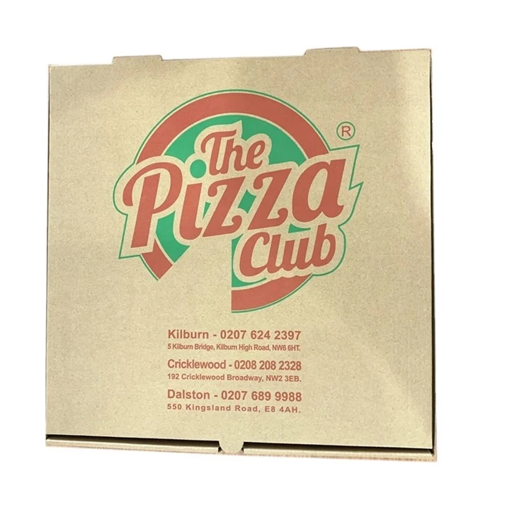 Prilagođena kutija za pizzu razgradivi materijal