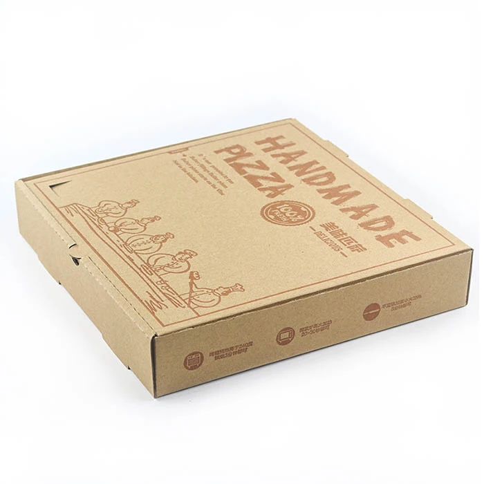 Luksuzna kutija za pizzu od valovite ploče za hranu po mjeri