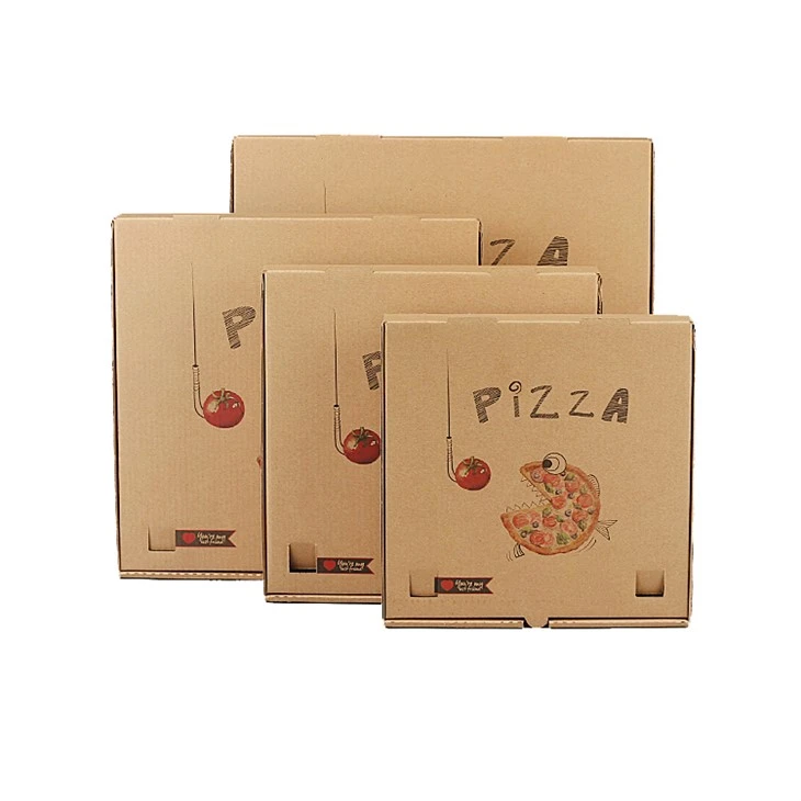 Profesionalna prilagođena kutija za pizzu u boji